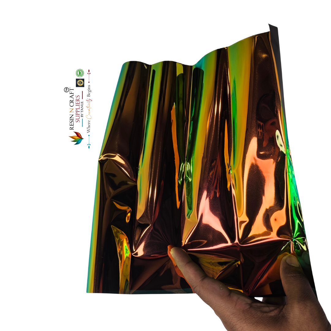 Emerald Bronze Opal / Holographic Art Sheet – Emerald Bronze