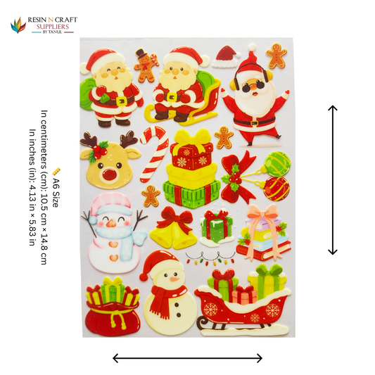 Color Peel & Stick UV DTF Sticker – A6 Size (UVS - 114)