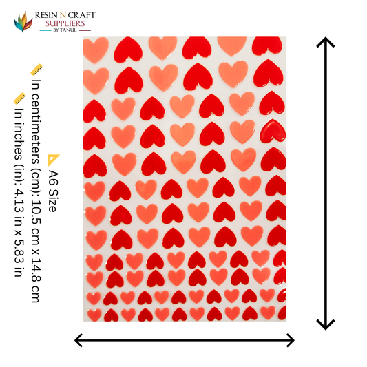 Color Peel & Stick UV DTF Sticker – A6 Size (UVS - 132)