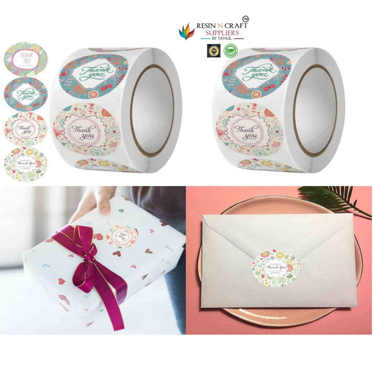 ThankYou Stickers / Thank You Tape (500 Stickers per Roll) ✨💌