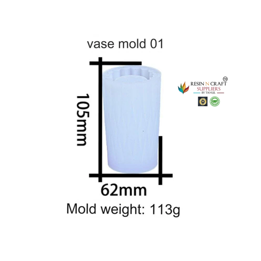 Broad Flower Vase & Pen Stand Mould (RSM0642M)