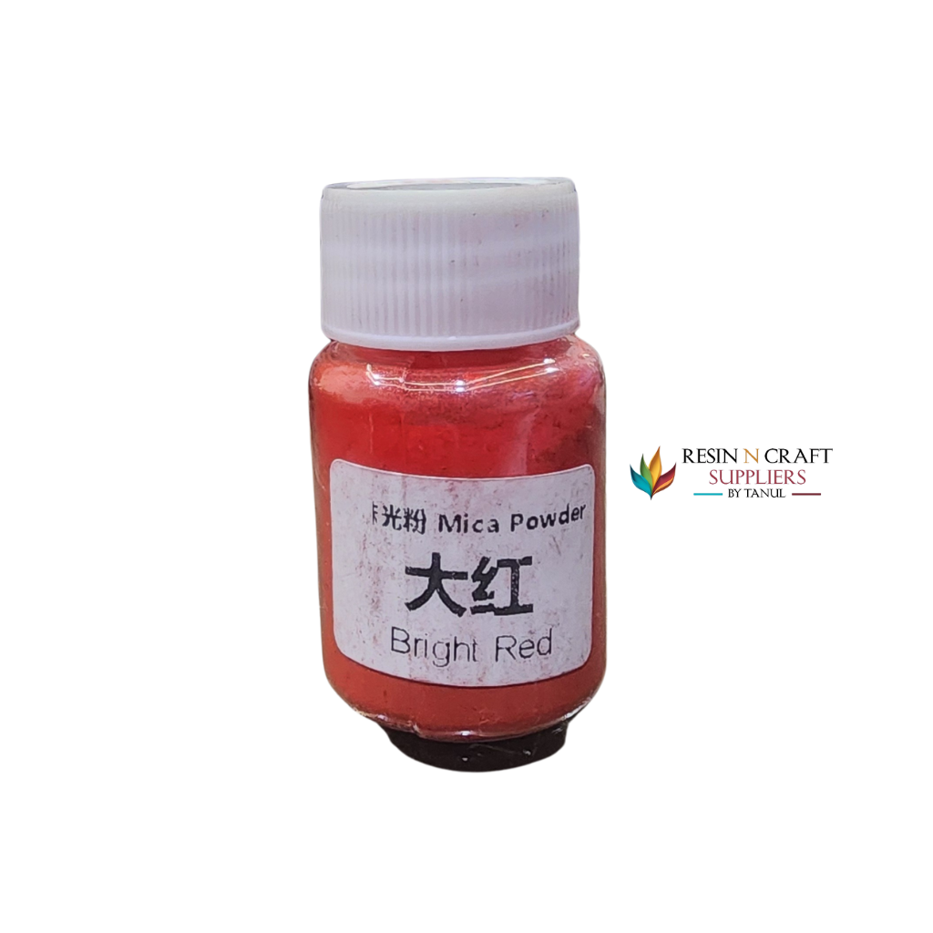 Bright Red Mica Powder (10 Gram)