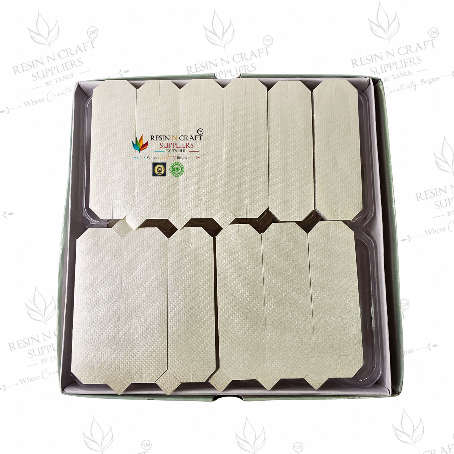 Rakhi / Bracelet Card Box Packing (RKB04) – 12 Box Set for Rakhi Packaging | 3 × 1.5 Inch