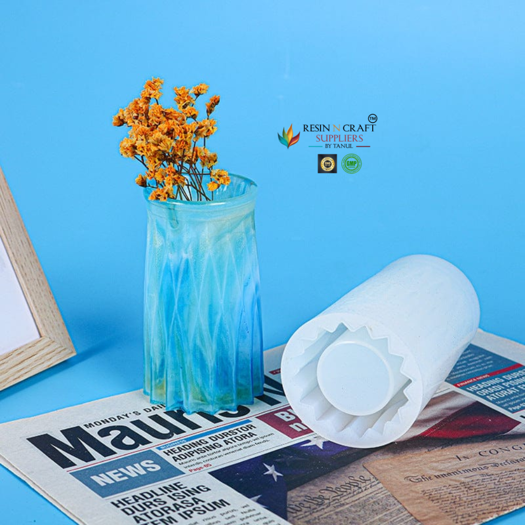 Broad Flower Vase & Pen Stand Mould (RSM0642M)