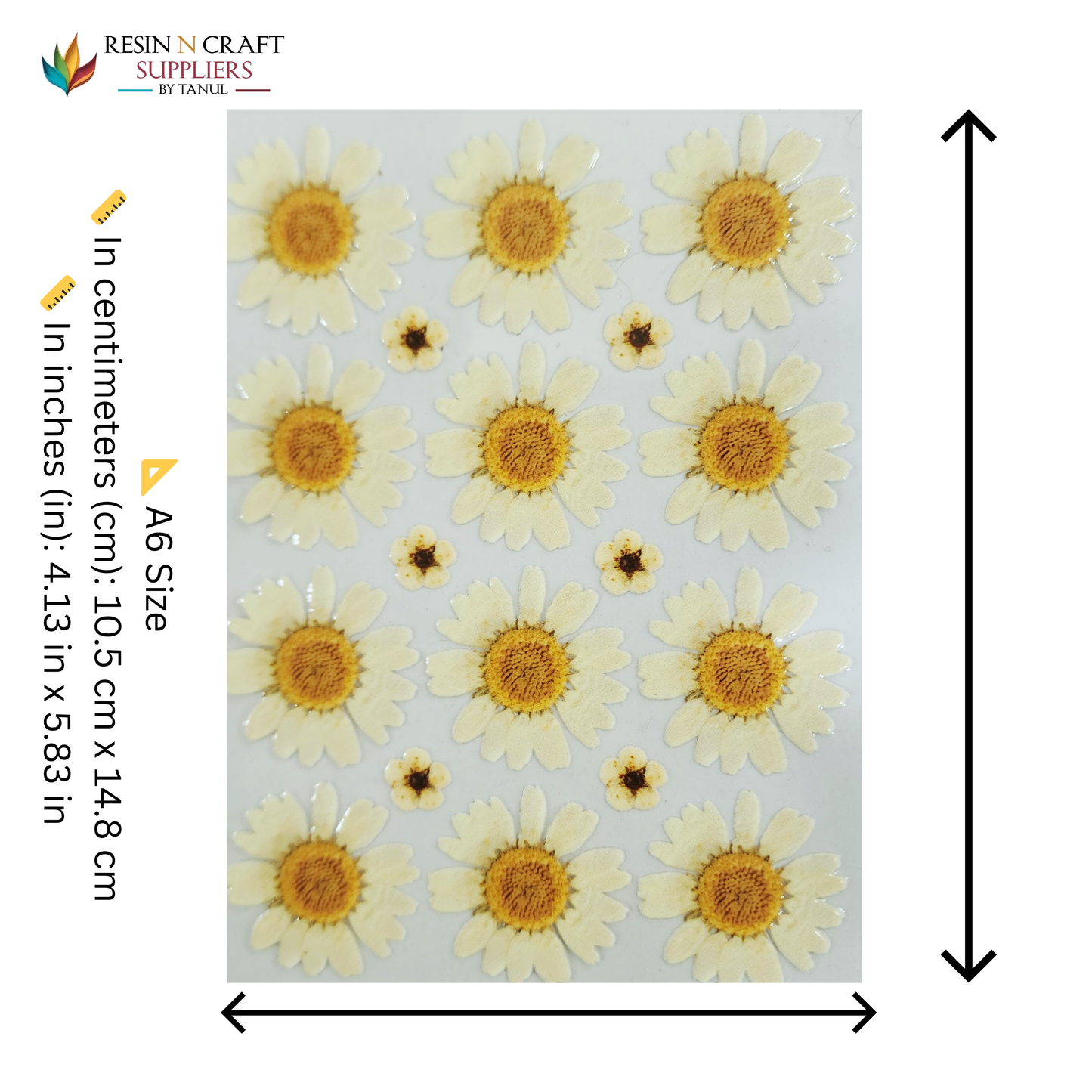 Color Peel & Stick UV DTF Sticker – A6 Size (UVS - 129)