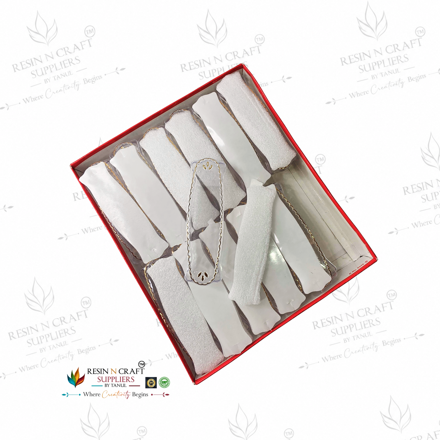 Rakhi / Bracelet Card Box Packing (RKB15) – 12 Box Set for Rakhi Packaging | 4 × 1 Inch