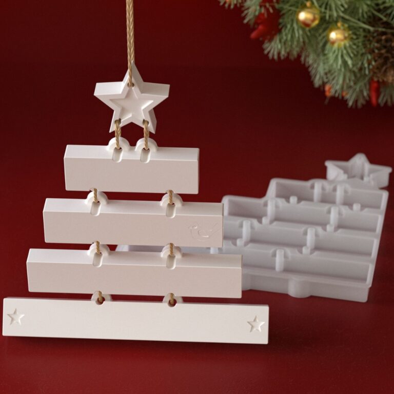 Christmas Door Tag Mold  (RSP 108)