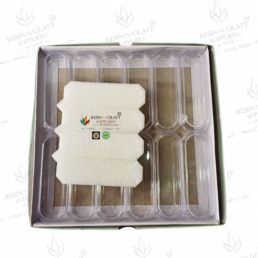 Rakhi / Bracelet Card Box Packing (RKB04) – 12 Box Set for Rakhi Packaging | 3 × 1.5 Inch
