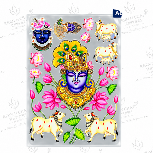 Color Peel & Stick UV DTF Sticker – A6 Size (UVS - 220)