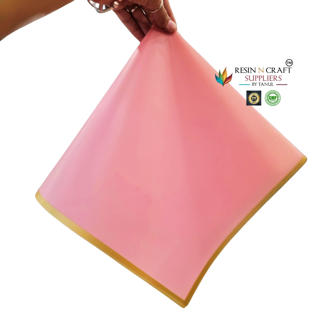 Plain Color Waterproof Flower / Gift Wrapping Sheets – 5 Pcs (22×22 Inch)