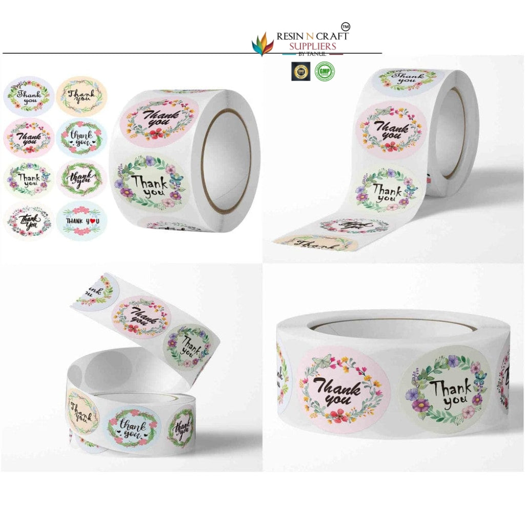 ThankYou Stickers / Thank You Tape (500 Stickers per Roll) ✨💌