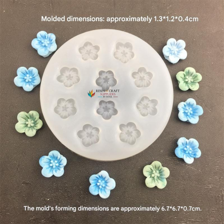 RHM0198 Flower Shape Flower Handmade Mould