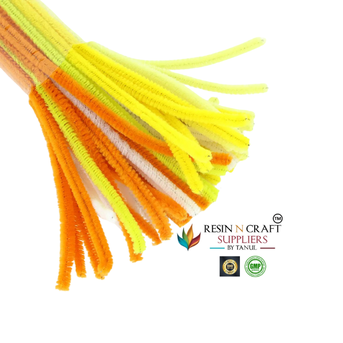 Mono Chrome Pipe Cleaner (100 pc approx pack)