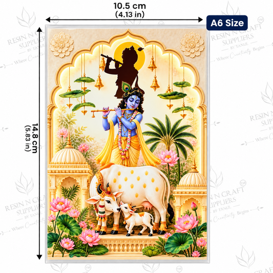 Color Peel & Stick UV DTF Sticker – A6 Size (UVS - 192)