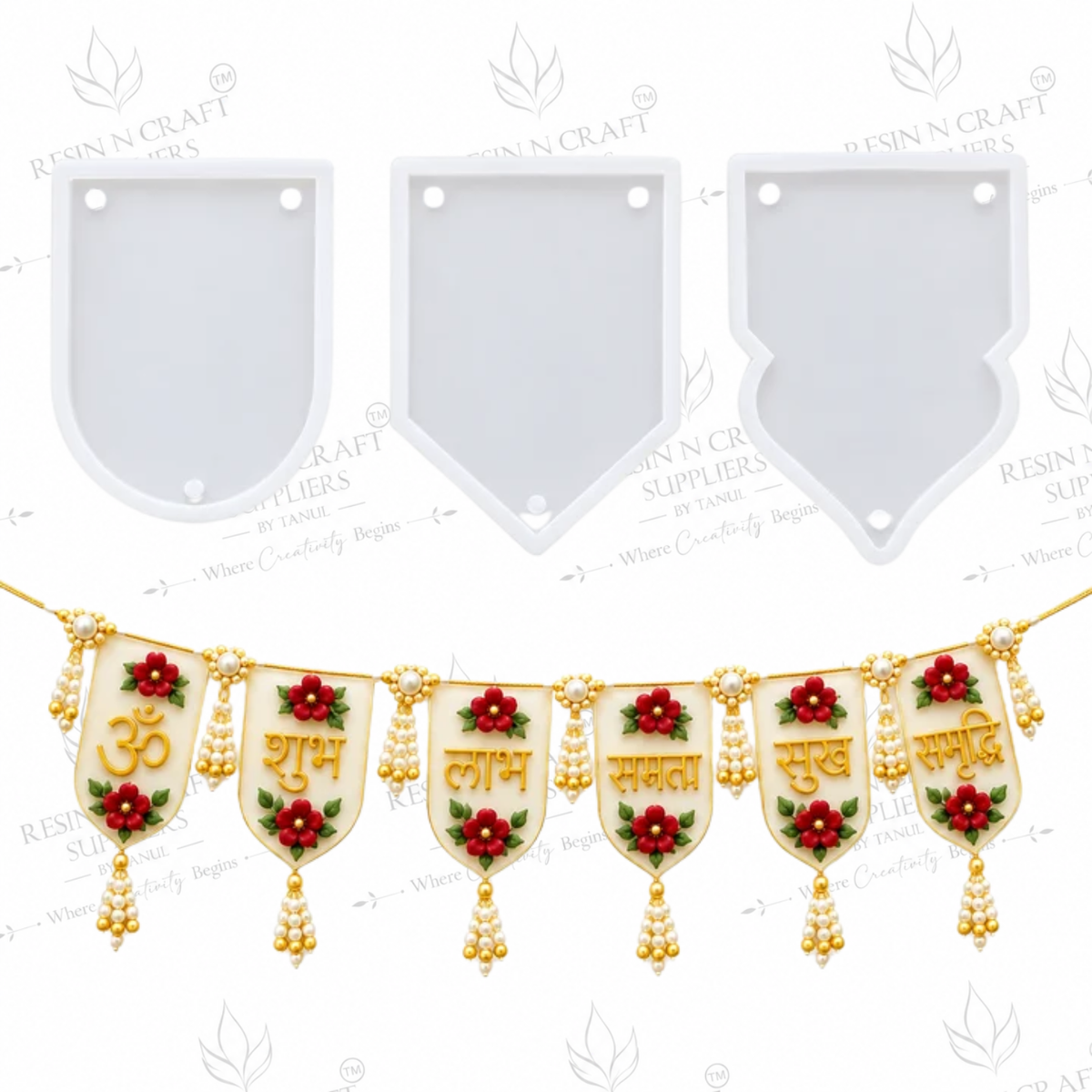 Toran, Bandhanwar Mould (Set Of 3)