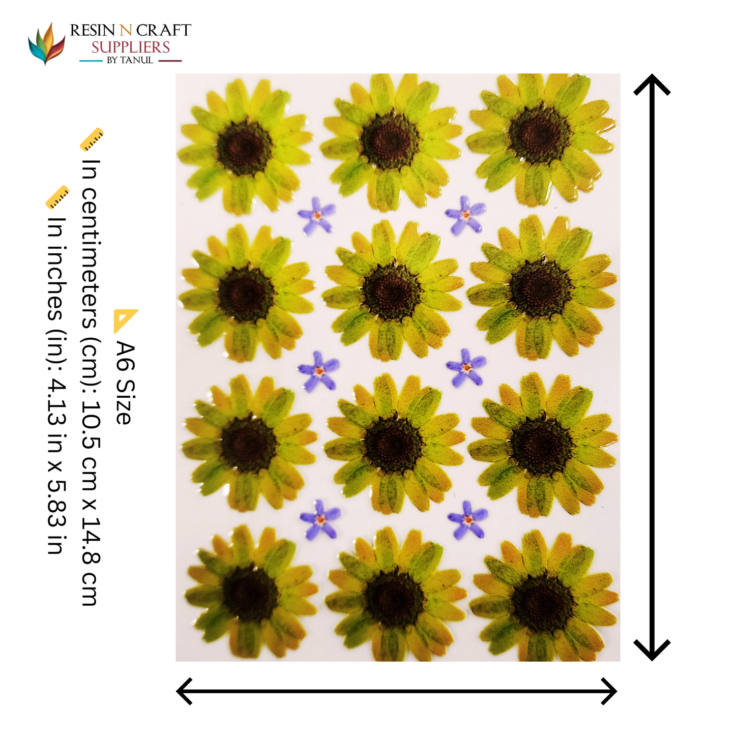 Color Peel & Stick UV DTF Sticker – A6 Size (UVS - 133)