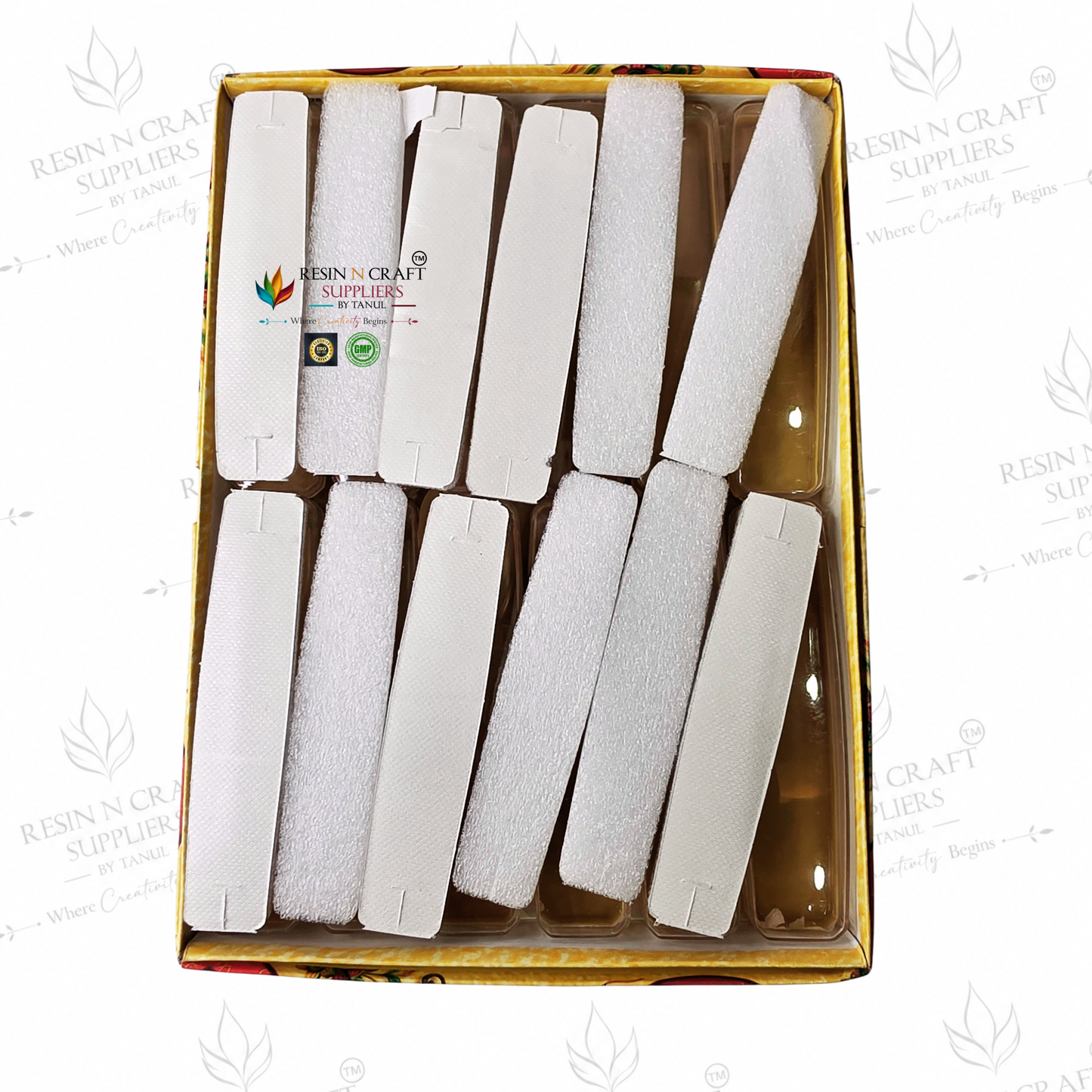 Rakhi / Bracelet Card Box Packing (RKB05) – 12 Box Set for Rakhi Packaging | 4 × 1.5 Inch