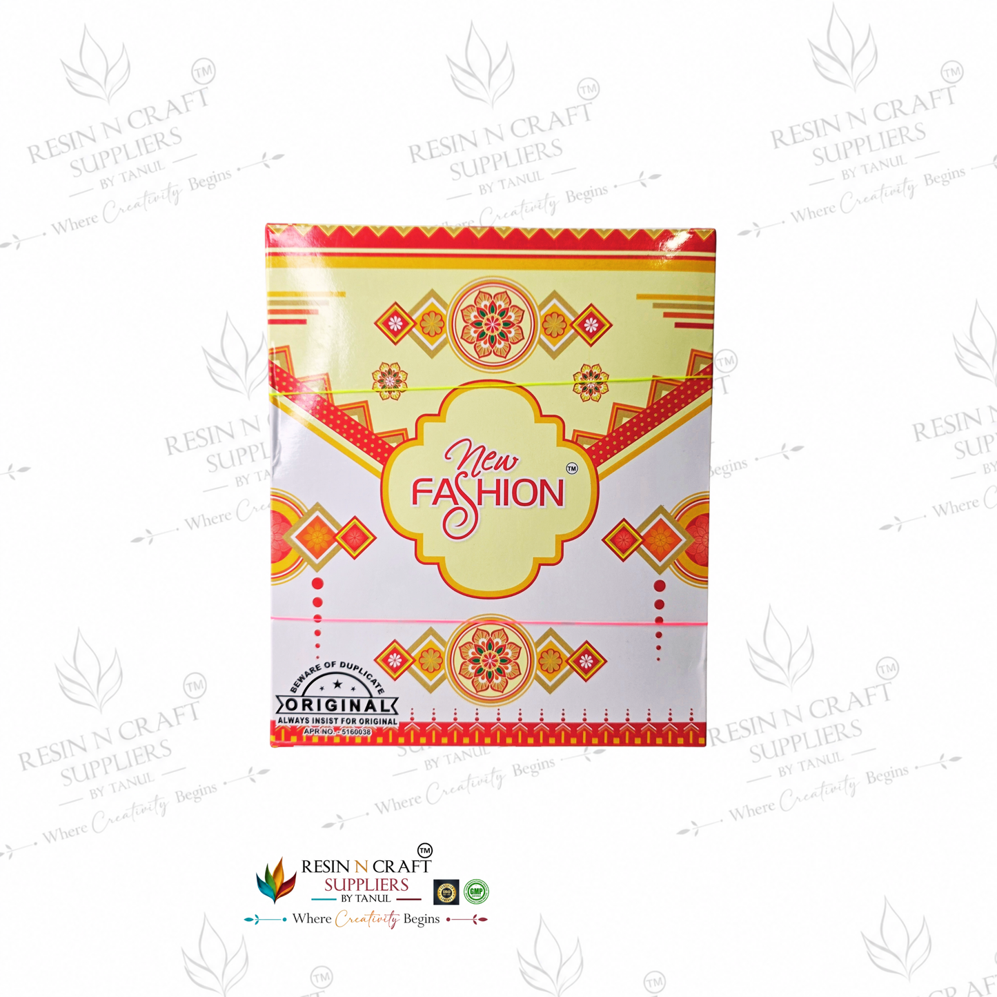 Rakhi / Bracelet Card Box Packing (RKB15) – 12 Box Set for Rakhi Packaging | 4 × 1 Inch