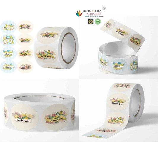 ThankYou Stickers / Thank You Tape (500 Stickers per Roll) ✨💌