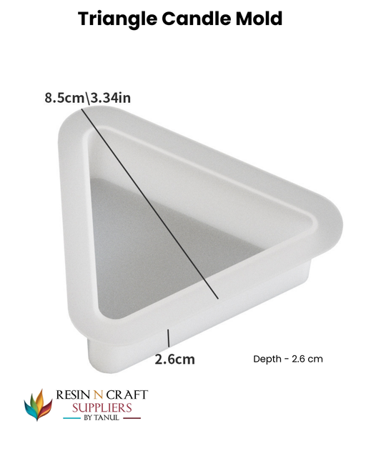 Triangle Candle Mold