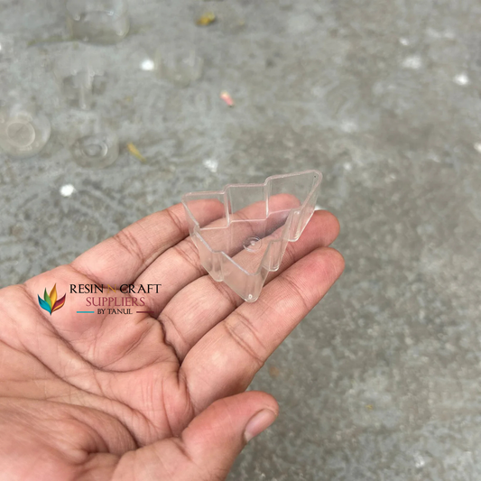 Polycarbonate Holder For Candle – Tree (4*2.2cm) RPM346