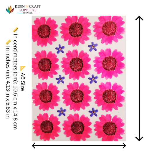 Color Peel & Stick UV DTF Sticker – A6 Size (UVS - 125)