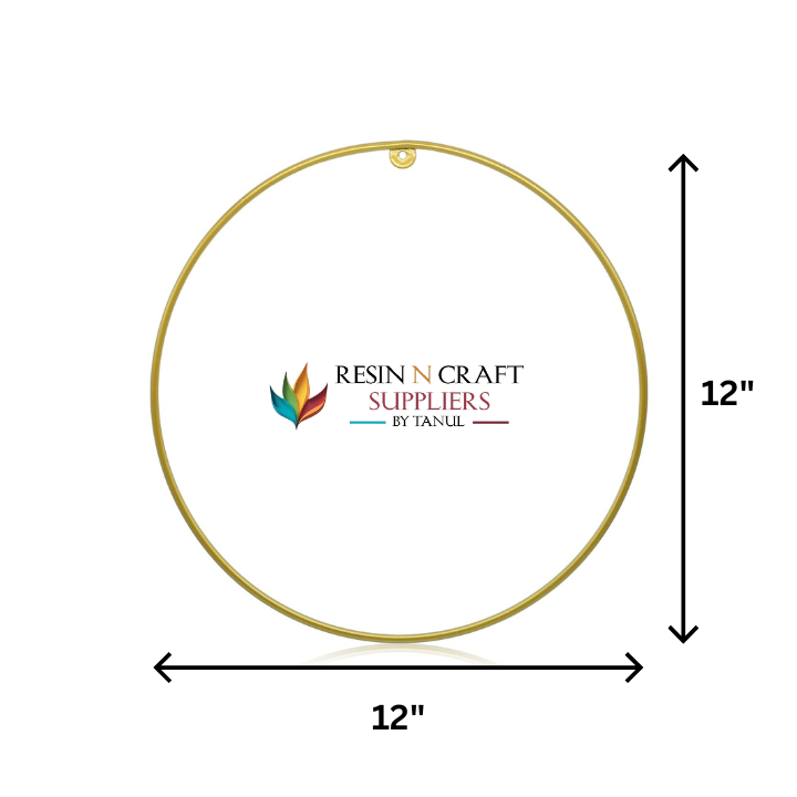 12 Inch Metal Hoop Ring Only (No Stand)