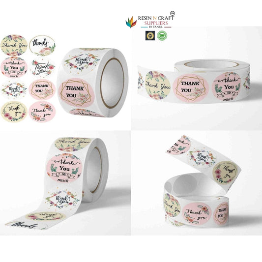 ThankYou Stickers / Thank You Tape (500 Stickers per Roll) ✨💌