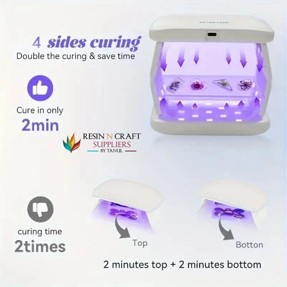 4-Way LED UV Resin Curing Lamp – RESIN N CRAFT SUPPLIERS