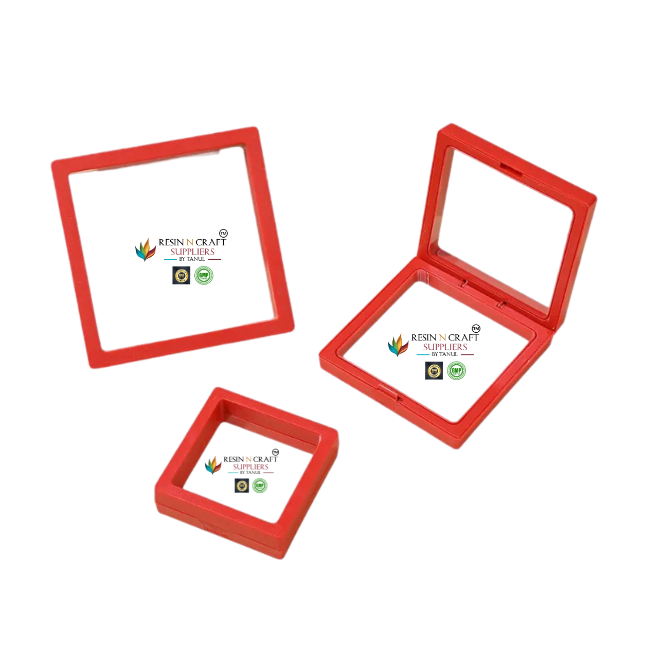 Premium Display Box for Rakhi, Bracelet & Jewellery | Transparent Floating Display Case