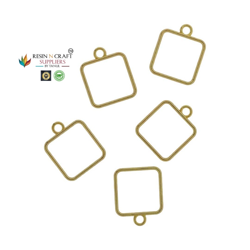 5 in 1 Gold Square Bezel Set (RRBZ236BM)