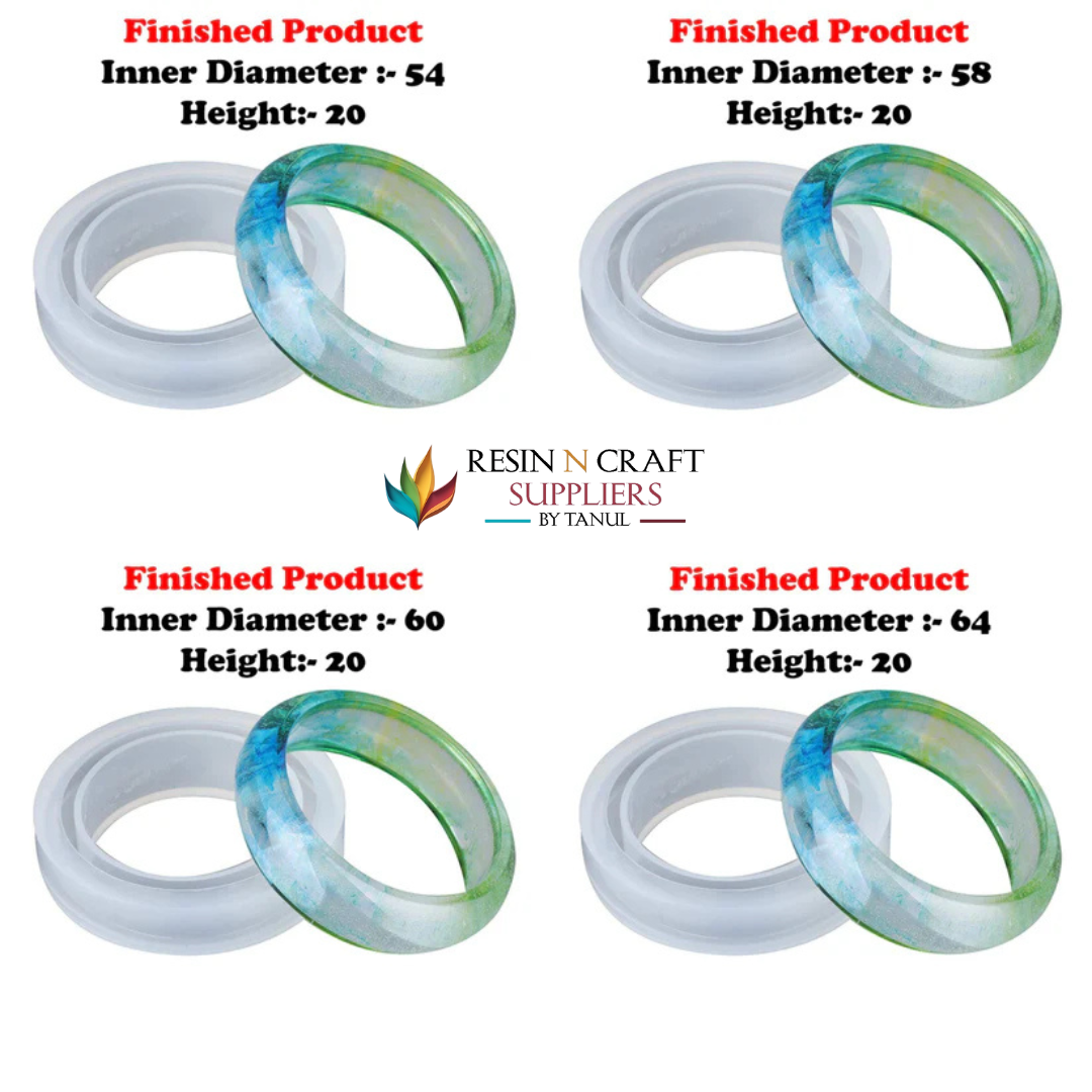 4 Pcs Bracelet & Bangle Mould (New)