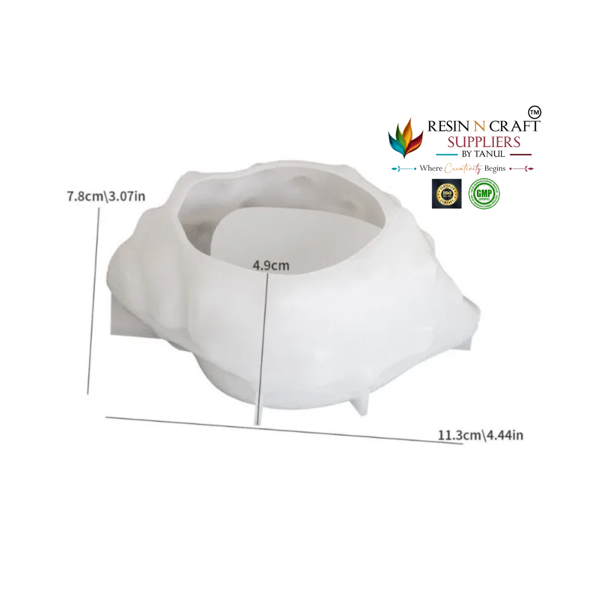 Shell Shaped Silicone Candle Mould | Candle Making Mould | RRM0036M