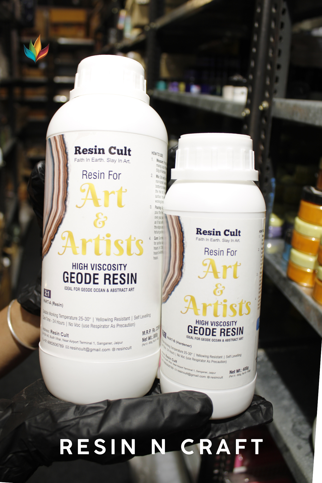 Geode Resin 2:1 1.2kg Kit