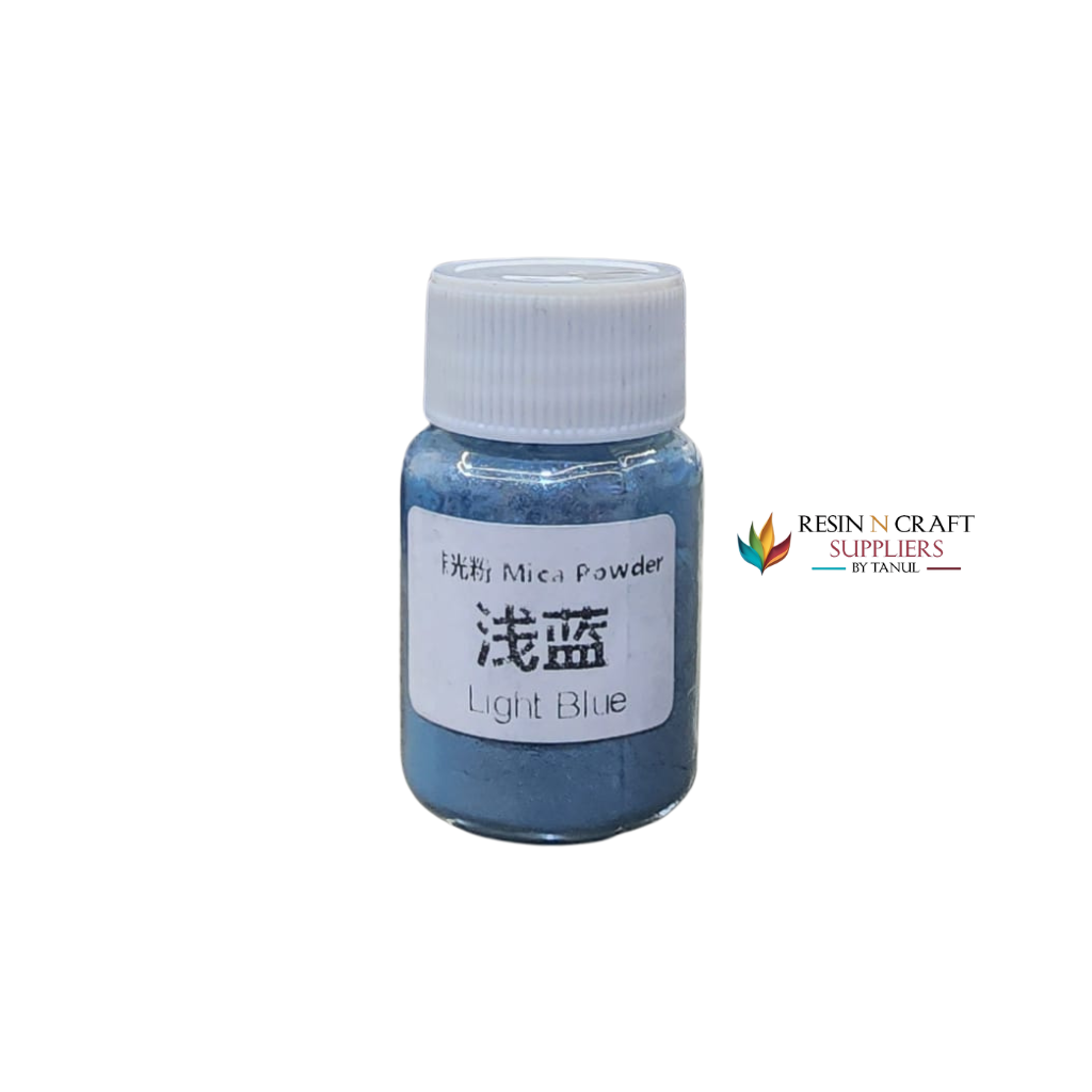 Light Blue Mica Powder (10 Gram)