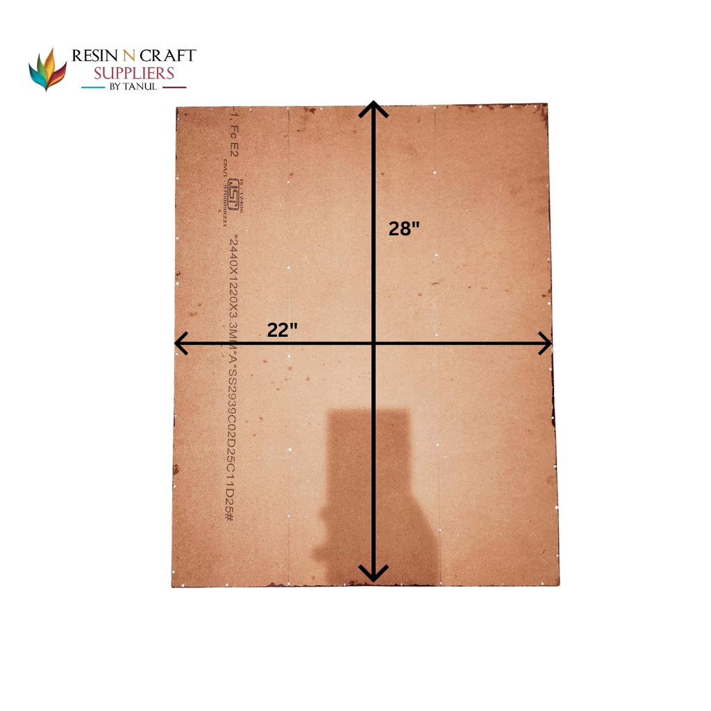 22x28 Inch With MDF 3 Partition Teakwood