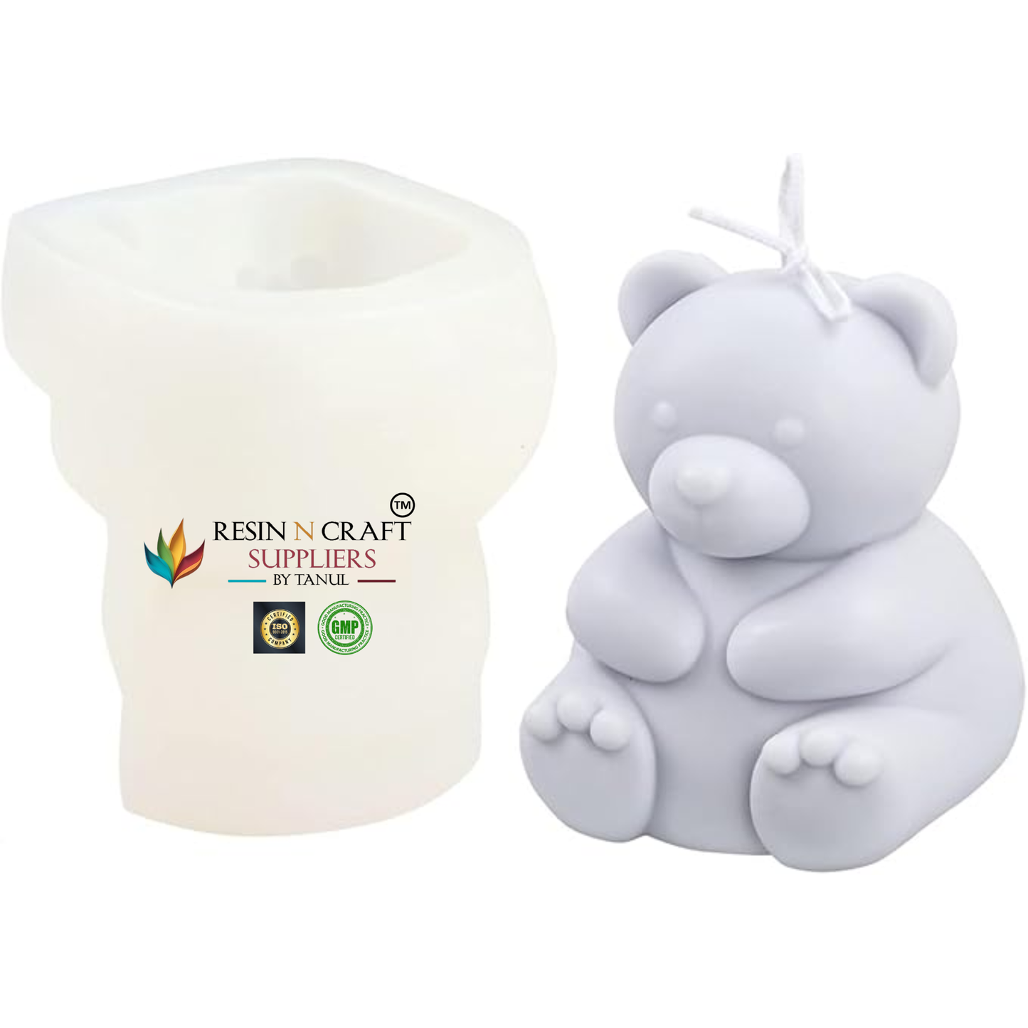 Teddy Bear Candle Mould Small (RHBR 38-08)