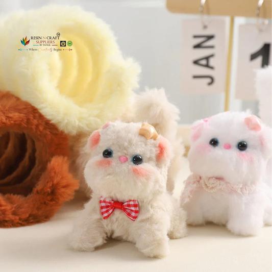 Puppies/Teddy Bears Made With Curly Pipe Cleaners 1Mtr Approx. (Different Colors Option)