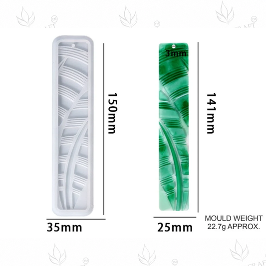 Feather Bookmark Mould (RSM0414M)