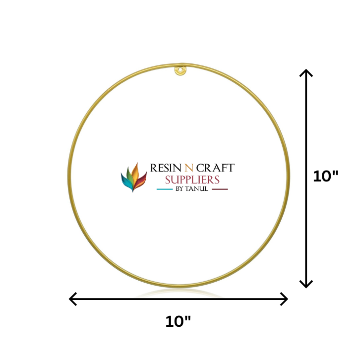 10 Inch Metal Hoop Ring Only (No Stand)