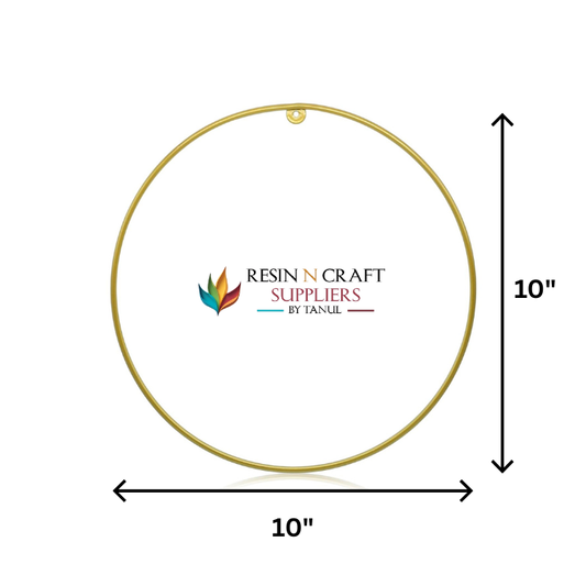 10 Inch Metal Hoop Ring Only (No Stand)