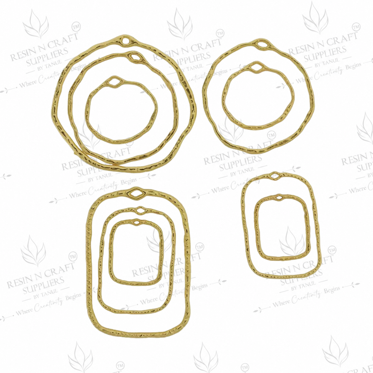 10 In 1 Irragular Design Bezels Set
