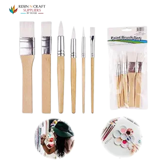 6 PCS oil paints brush (RHBR22 - 47)