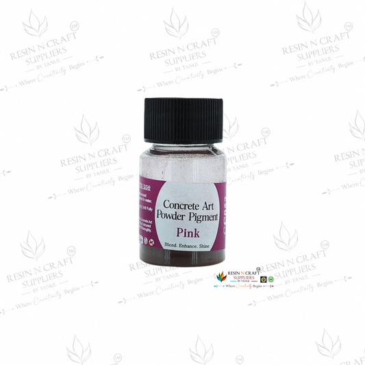 Pink Concrete Art Powder Pigment (RCC052C) | 10 Gram | Premium Concrete & Terra Art Color