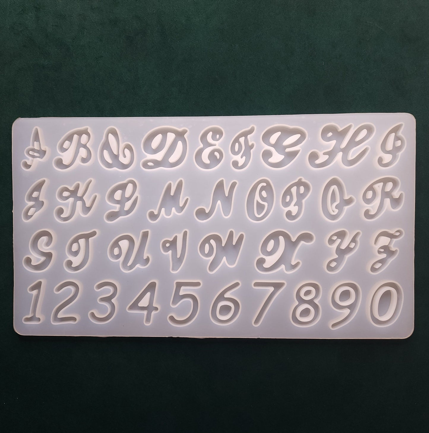 Alphabet Cursive Mould