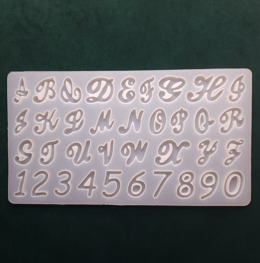 Alphabet Cursive Mould