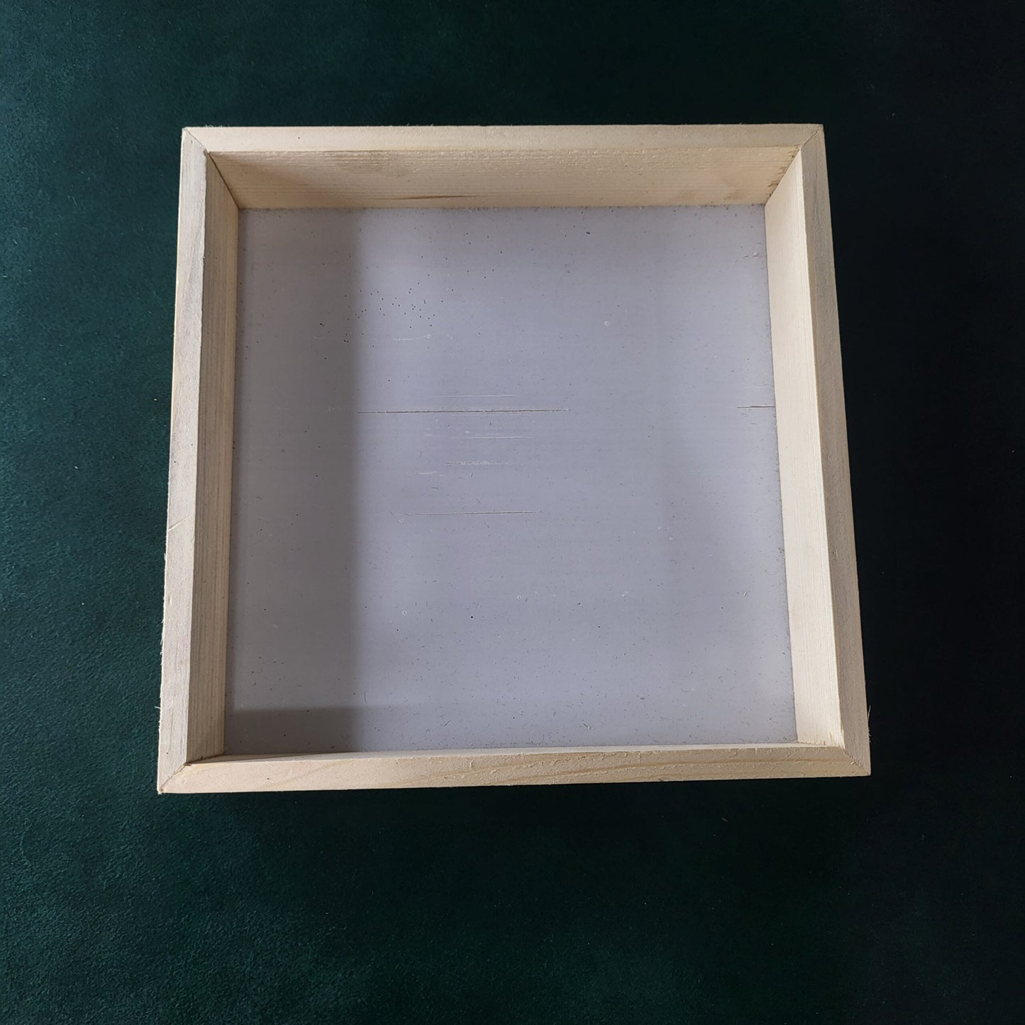 Wooden Frame with Acrylic Base / floating frame