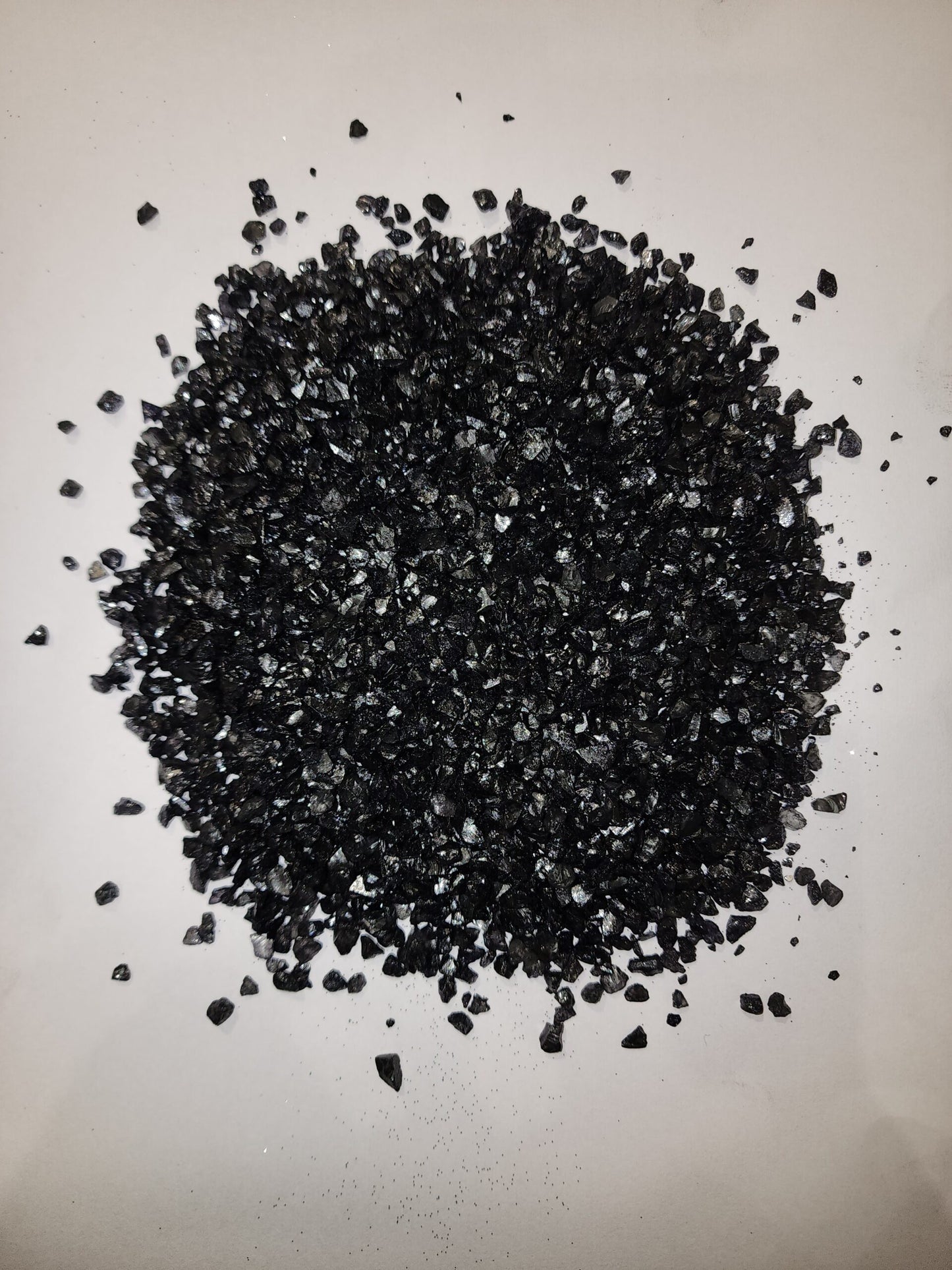 Color powder Stones - Shinny Black