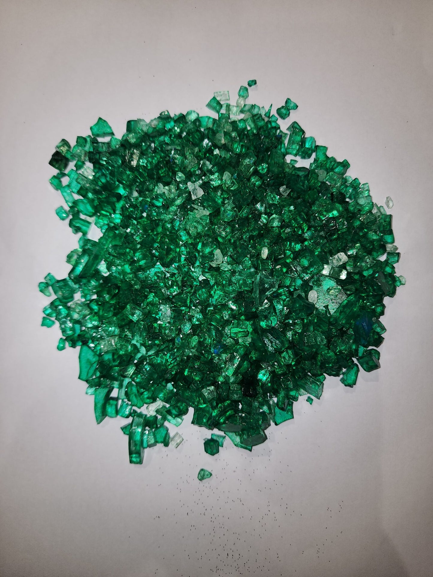 Color powder Stones - Crystal Green 9-12 MM