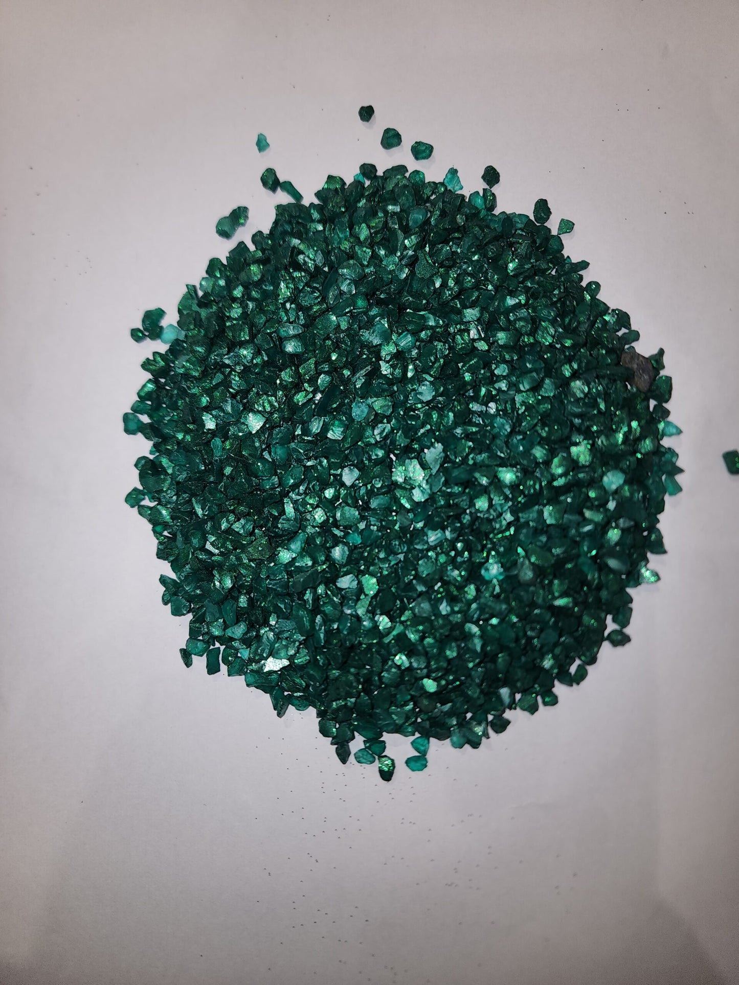 Color powder Stones - Shinny Bottle Green